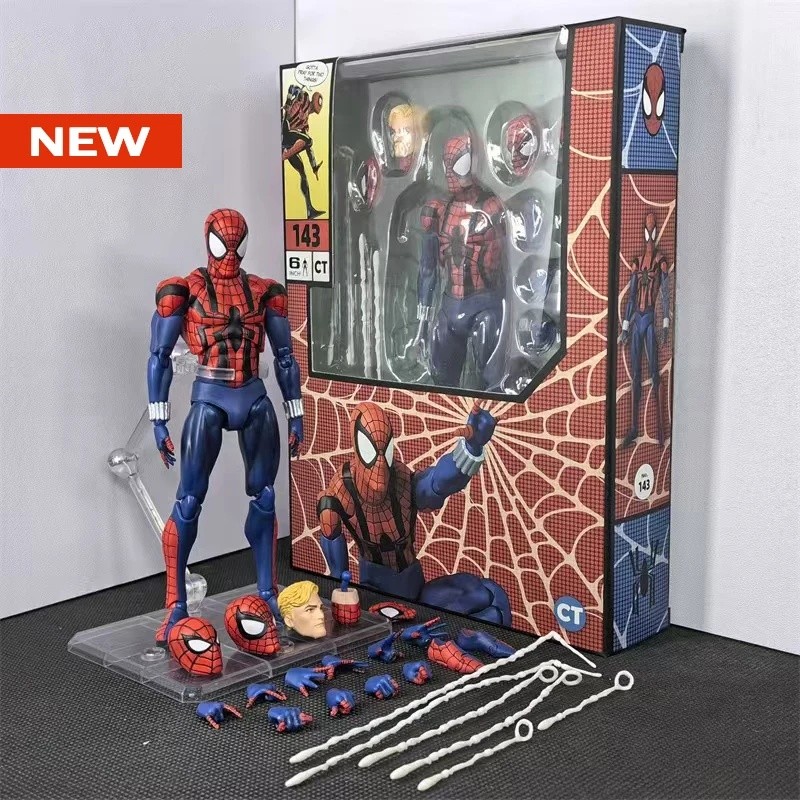 In Stock Ct Toys Spiderman Mafex 143 Ben Reilly Comic Ver The