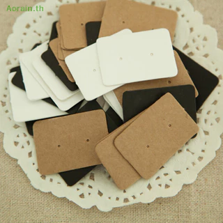 Nova Moda 50PCS Pro Display Tipo Brinco Porta-Brincos Pendurar Papel Kraft Cards .