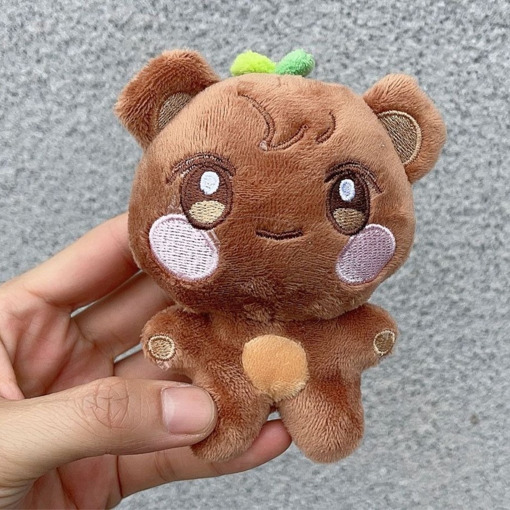 Kpop Idol ATEEZ Porta-Chaves De Pelúcia ANITEEZ Brinquedos