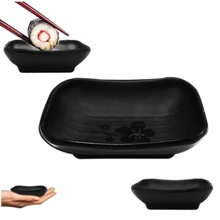 Molheira para Shoyu e Molho 50 Ml Comida Japonesa em Melamina / Plástico