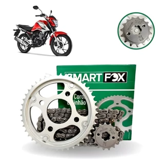 Kit Relação Transmissão Titan Fan Start 160 2016 A 2024