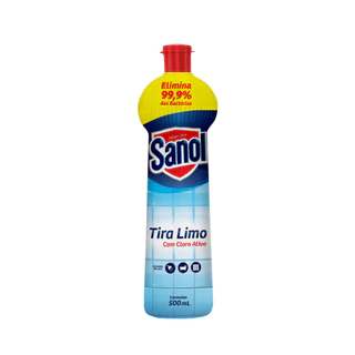 Tira Limo Antibac Banheiro Cozinha Rejunte Geral Sanol 500ml