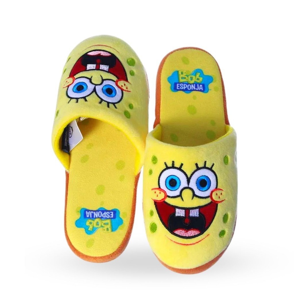 Pantufa Chinelo de Quarto Bob Esponja Nickelodeon | Shopee Brasil