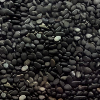 SUBSTRATO SOMA NATURAL GRAVEL PEBBLE BLACK(6-9mm)-1KG