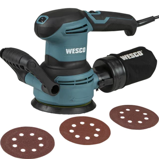 Lixadeira Roto Orbital elétrica 400W 12000rpm WS4265U Wesco em Oferta na Shopee