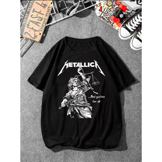 Camiseta Metalica Estatua Unissex Qualidade 100% Algodão Streetwear TOPEnvio Rápido
