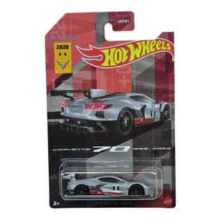 HOT WHEELS - CORVETTE 70 ANOS - EDIÇÃO ESPECIAL - CORVETTE C8.R - 8/8