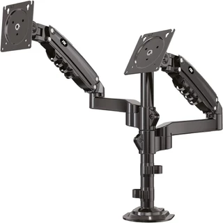 Suporte Monitor Ajustável 17"a 35" Com Pistão a Gás (duplo) - Preto