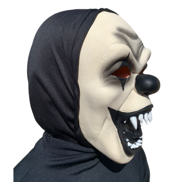 Máscara de Palhaço Terrifier de Látex para Halloween e Festas Famosa na AliExpress