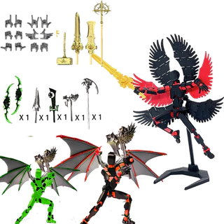 Figuras Móveis 3D Sortudas 13 Figura De Ação DecompressioMulti-Jointed T13 Juntas De Brinquedo Impressas