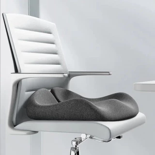 Almofada De Massagem De Assento Em U De Espuma De Memória Cadeira De Escritório Para Alívio De Dor No Costas Longas