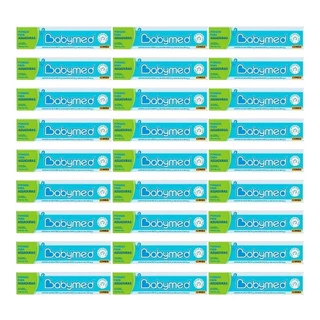 Kit 24 Pomadas Para Prevenção De Assaduras Babymed Azul 45g