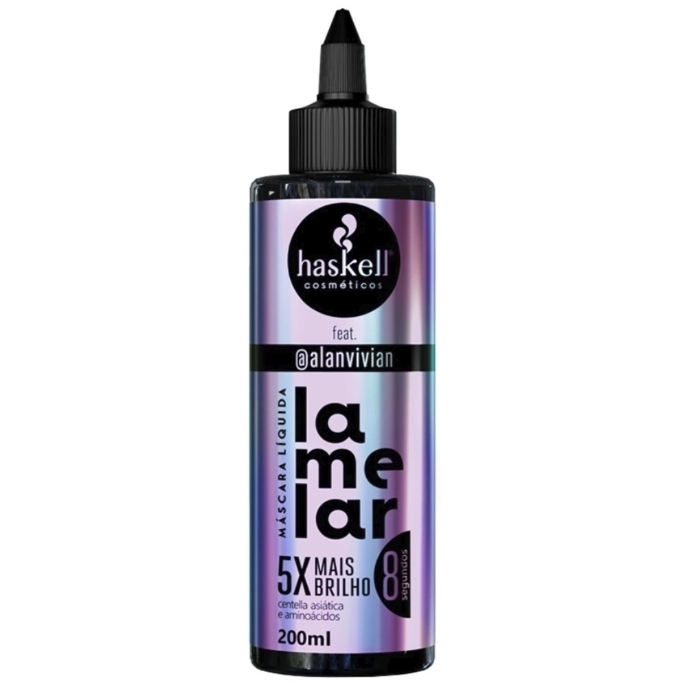 Máscara Líquida Haskell Lamelar 5x Mais Brilho 200ml