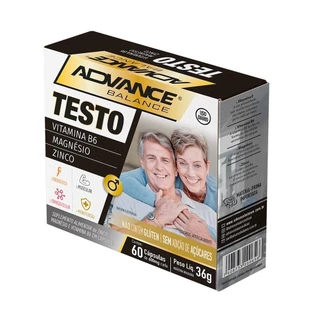 Testo Advance 60 cps em Oferta na Shopee