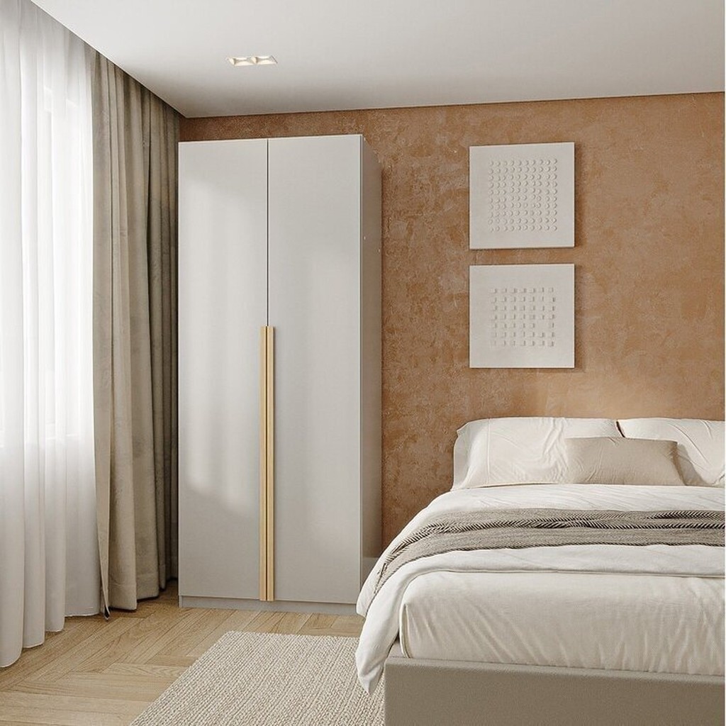 Guarda-roupa Modular 80cm com Portas e Prateleiras Jade Cabecasa ...