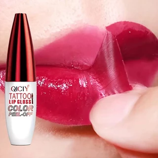 QICIY Peel Off Lip Stain Tatuagem Batom De Longa Duração E À Prova D'água Pink Tint Make Up em Oferta na Shopee
