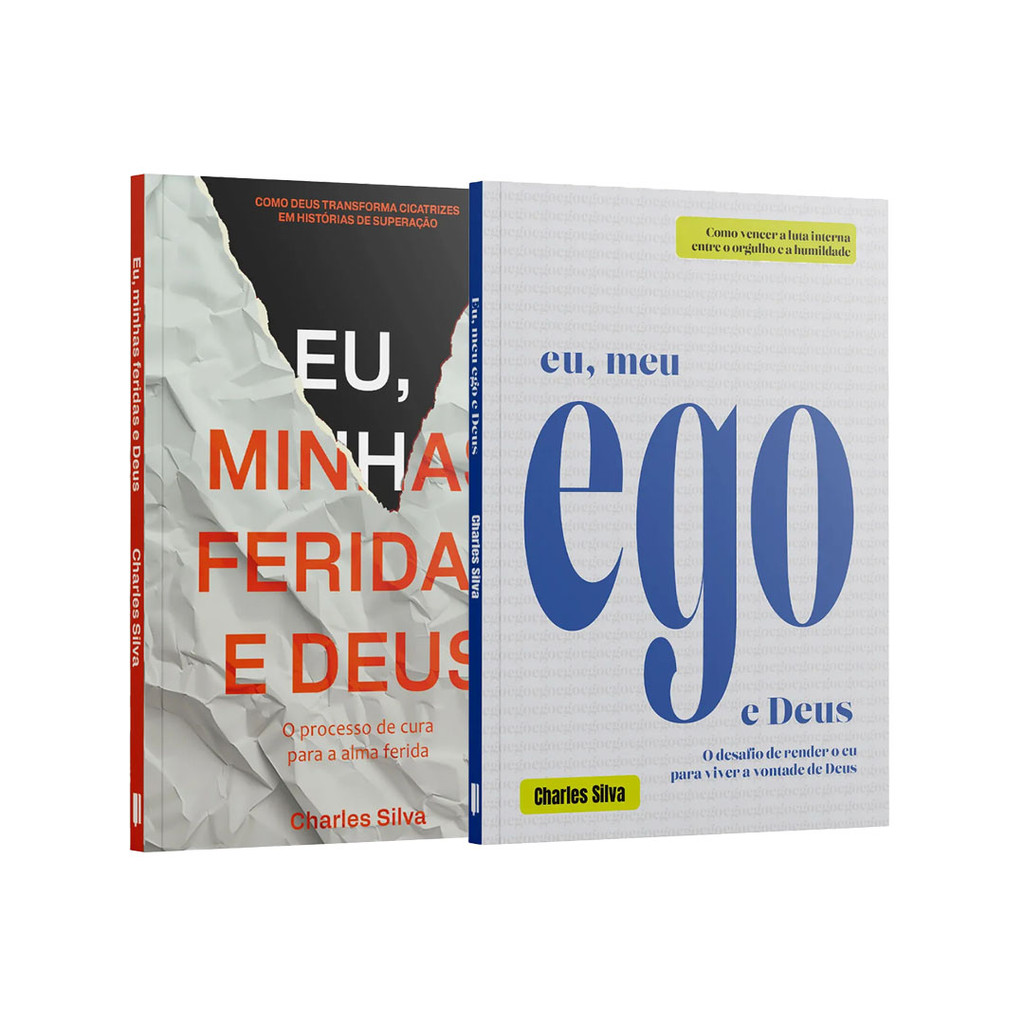 Kit 2 Livros - Eu, minhas bênçãos | Eu, minhas feridas e Deus + Eu, meu ...
