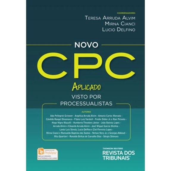 NOVO CPC APLICADO VISTO POR PROCESSUALISTAS | Shopee Brasil