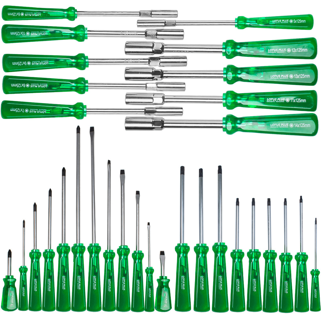 Kit de Ferramentas Jogo de Chave 30 pçs Chave de Fenda e Philips Chave ...
