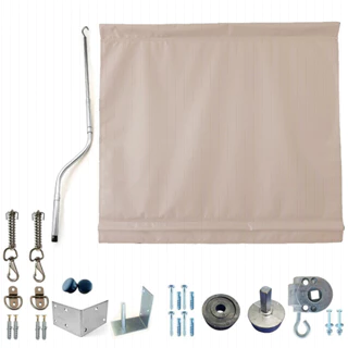 Kit Toldo Retratil De 3,00 Larg X 1,20 Alt Sem tubos