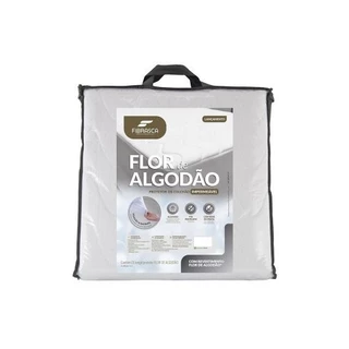 Protetor de Colchão com Elástico Impermeável Casal 140x190 cm Fibrasca