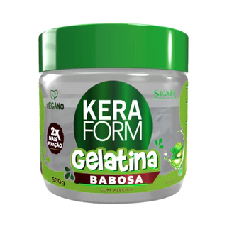 Gelatina Capilar Babosa Alecrim Vegano 3 1 Keraform 500G
