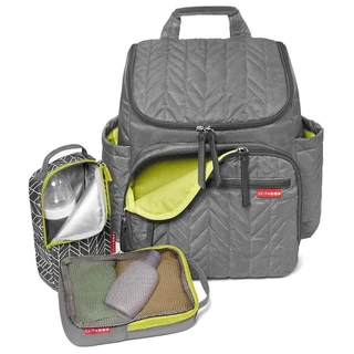 Mochila Maternidade Forma Cinza Skip Hop