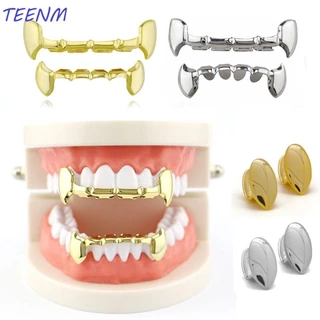TEENM Dentes Grills Hip Hop Top & Bottom Mouth Dracula Cosplay Jóias Corporais