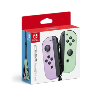 Controle Nintendo Switch Joy-Con - Roxo e Verde Pastel