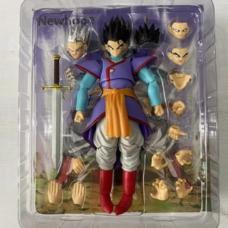 Gohan Kaioshin Articulado + Acessórios 15 cm Boneco Dragon Ball Z Action Figure