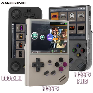 ANBERNIC RG35XX/RG35XX PLUS/RG35XX H Console De Jogos Portátil Retrô Gba, Código Aberto, Portátil, Nostálgico, Ps1