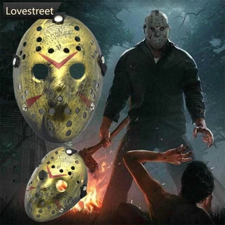 【 L.O.V.E 】 Halloween Horror Jason Mask Hockey Cosplay Máscara De Natal M1R2