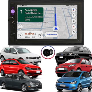 CENTRAL MULTIMIDIA VW GOLF, POLO, FOX, SPACEFOX, CROSSFOX, BORA, FORD, FIESTA, ECOSPORT FTS-100