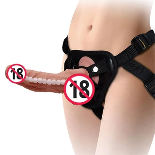 Mars Dildo Cinta com Prótese Capa Peniana - 18cm SEX SHOP LB3040