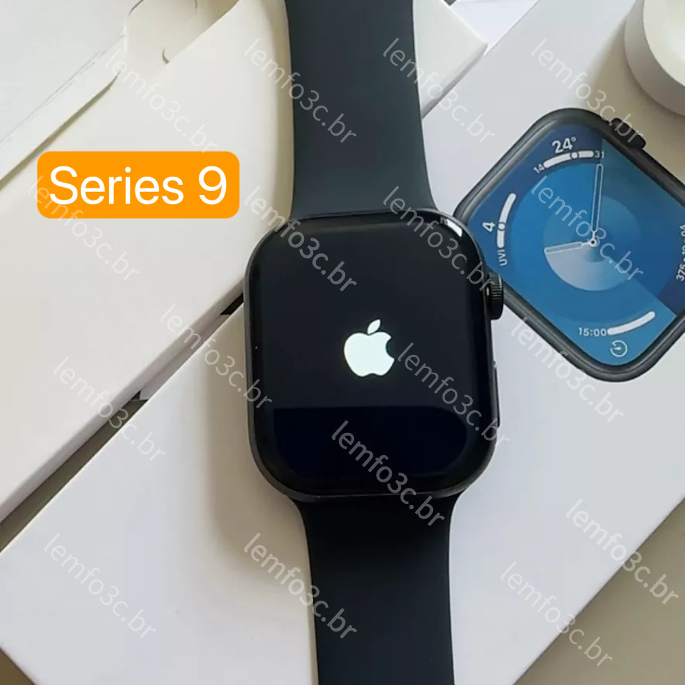 Novo Relógio Apple Watch Series9 Smartwatch À Prova D'água Monitor De Freqüência Cardíaca Sem Fio Masculino E Feminino 45mm