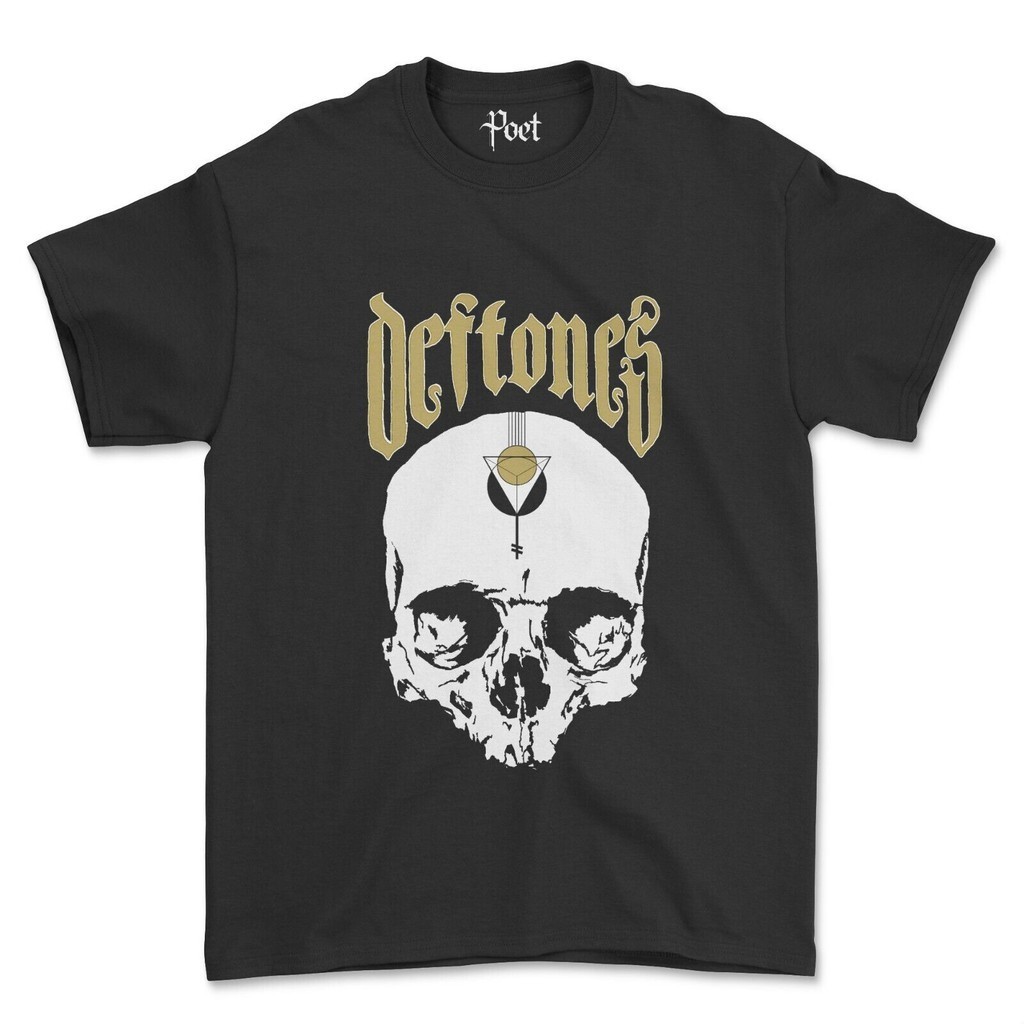 Crop Top A Costine Nero Con Occhio - Maglia Canotta Deftones, Handmade