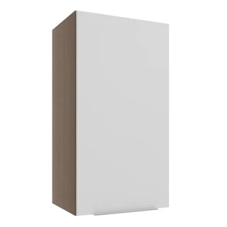 Armário Aéreo Madesa Stella 35 cm 1 Porta - Rustic/Branco em Oferta na Shopee
