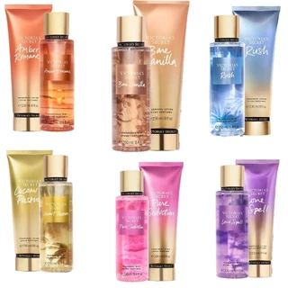 Kit Victoria's Secret Creme Hidratante 236ml + Body Splash Corporal 250ml | Original