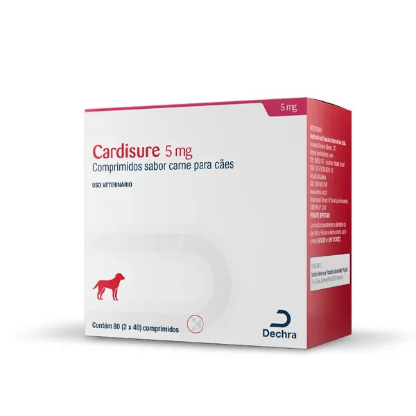 Cardisure 5mg 80cp - Dechra