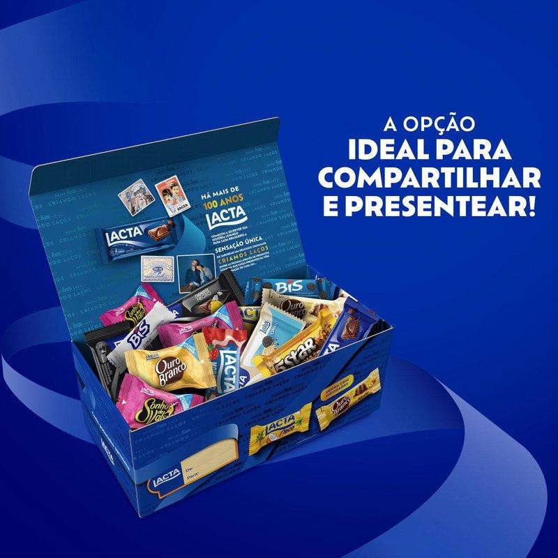 Caixa de Bombom Lacta Grandes Sucessos 250,6g | Shopee Brasil