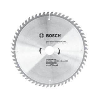Disco de serra p/ madeira 254 x 30mm 60 dentes Bosch