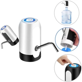 Bomba Galão Água Garrafão Bebedouro Elétrica Recarregável Bomba elétrica filtro galão água 1.5L / 5.7L / 10L / 11.3L / 15L / 18.9L / 20L - prática