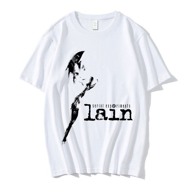 Camiseta Anime Japonês Serial Experiments Lain Indie Camiseta Anime Japonês Serial Experiments Lain Indie