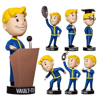 Fallout Vault Boy , Creative Shelter Bobblehead Doll , Action Figure 4 Figurines Adequado Para Presente De caeudeybr