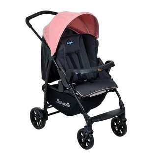 Carrinho de Bebê Passeio Burigotto 4 Rodas 4 Posições Suporta Crianças de Até 15Kg Ecco