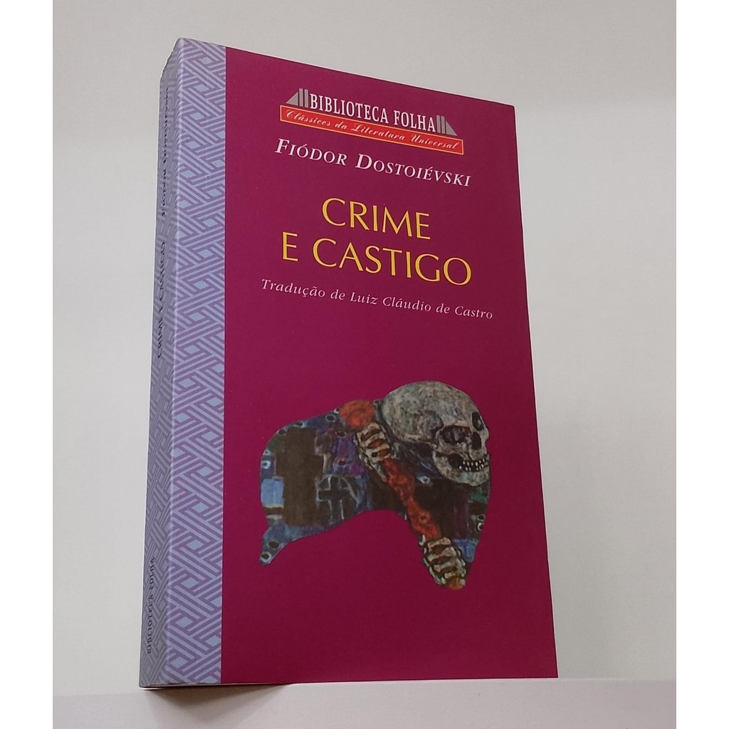 Livro Crime e Castigo Fiodor Dostoievski (Biblioteca Folha) | Shopee Brasil