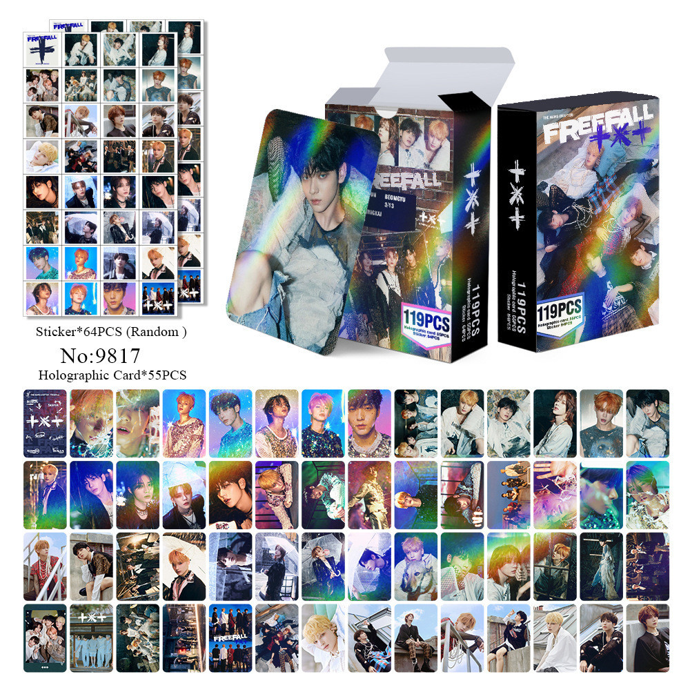 50-119pcs TX-T Holographic Laser Photocards minisode 3: TOMORROW ...