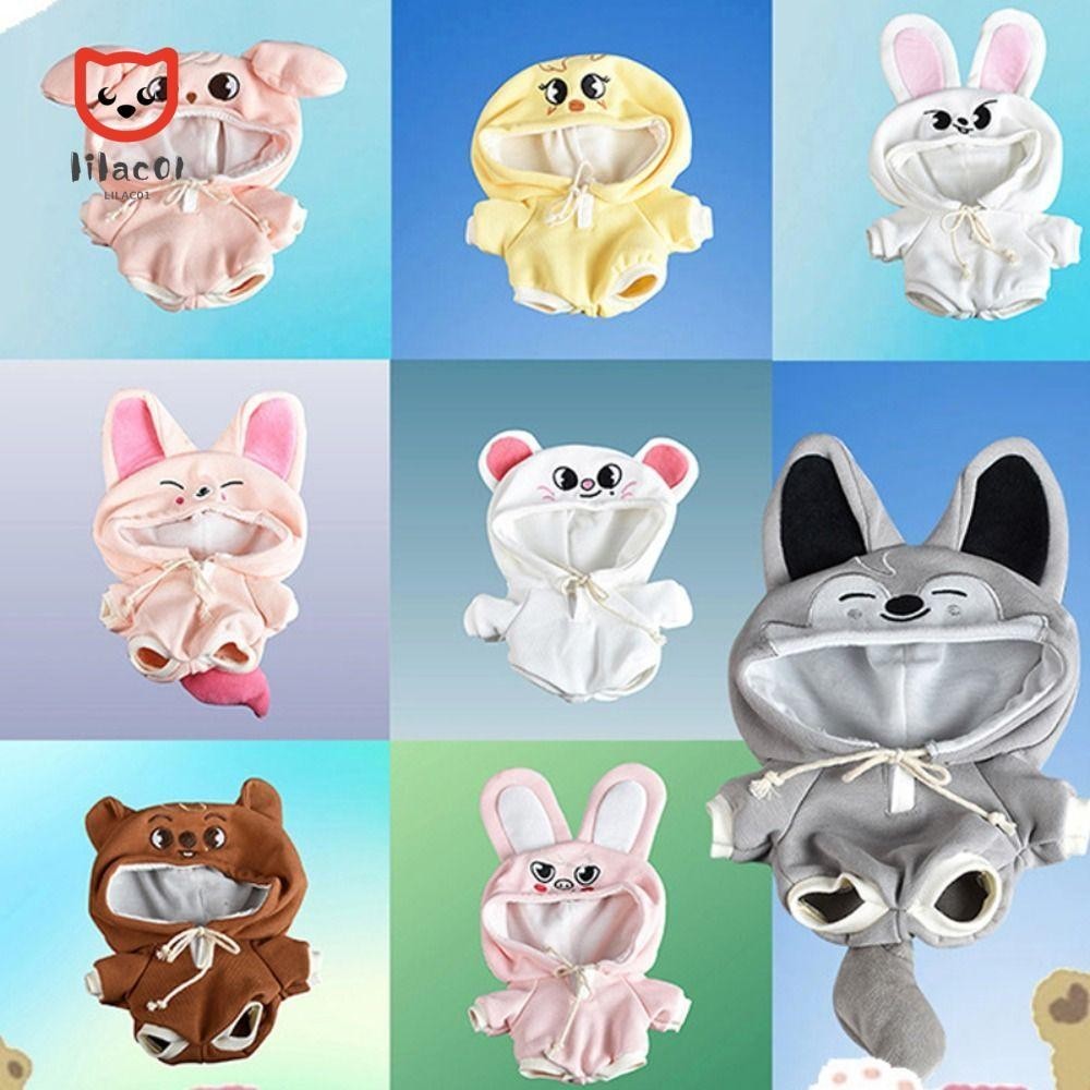 AYA　SKZOO服 LILACUVOE Straykids Doll Overcoat , Dwaekki Wolf Skzoo Clothes