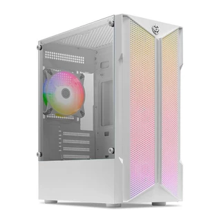 Gabinete Gamer TGT Skylancer V2, Mid-Tower, Lateral De Vidro, Com 4 Fans, Branco, TGT-SKLV2-WH-4F em Oferta na Shopee