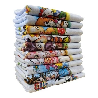 Kit 15 Pano De Prato Atacado Estampado De Ótima Qualidade